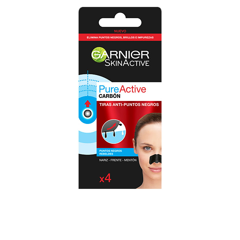 PURE ACTIVE CARBON anti-blackhead strips 4 units